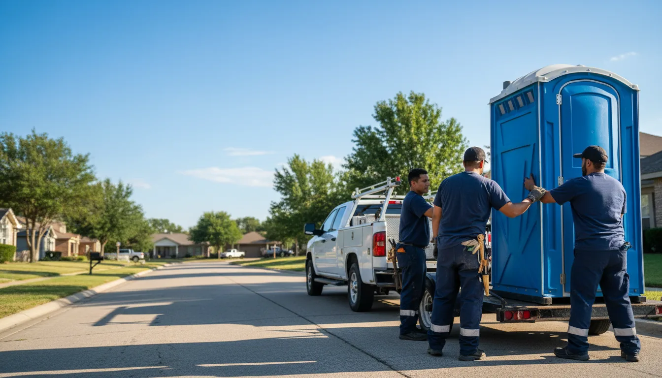 Portable Toilet Rental in Tovey, IL near me